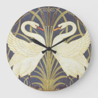 Walter Crane Swan, Rush And Iris Art Nouveau