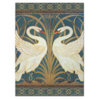 Walter Crane Swan, Rush And Iris Art Nouveau