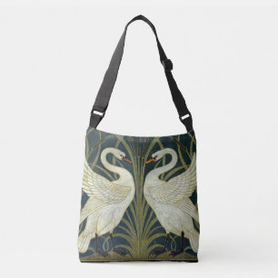 Walter Crane Swan & Rush and Iris Victorian Crossbody Bag