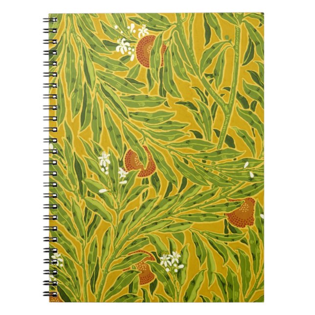 Walter Crane The Orange Tree Art Nouveau Notebook (Front)