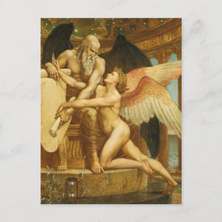 Walter Crane - The Roll of Fate Postcard