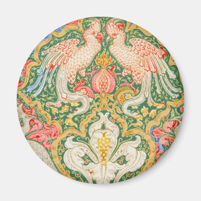 Walter Crane's Cockatoo Garden Magnet (Front)