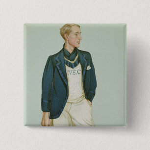 Walter Erskine-Crum, illustration from 'Men of the 15 Cm Square Badge