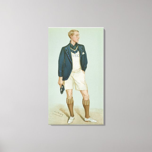 Walter Erskine-Crum, illustration from 'Men of the Canvas Print (Front)