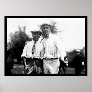 Walter Hagen Golf 1914 Poster