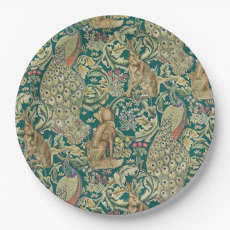 Walter Morris "Forest"  Paper Plate