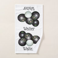 Walter Name On Lawn Bowls Design,