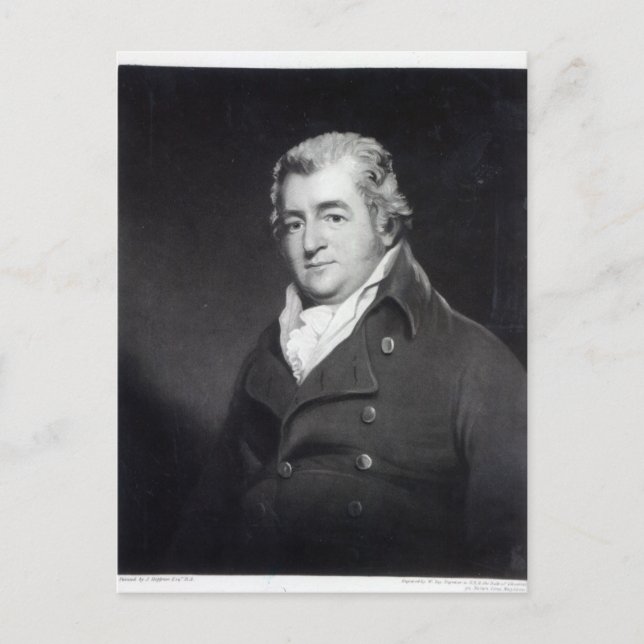 Walter Ramsden Fawkes, engraved by William Say Postcard (Front)