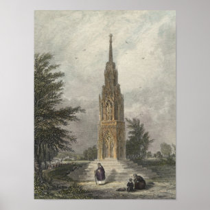 Waltham Cross, c.1820 Poster