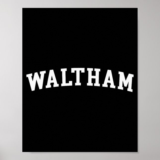 Waltham  poster (Front)