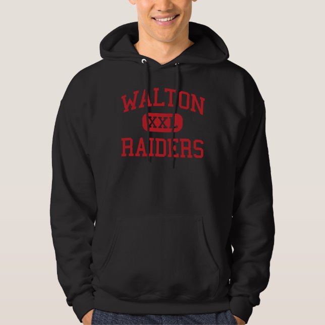 Walton - Raiders - High School - Marietta Georgia Hoodie (Front)