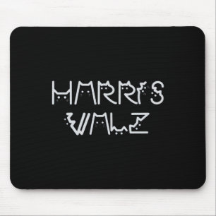 Waltz 2024 Election Funny Cat Kamala Harris Tim Wa Mouse Pad