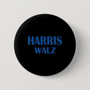 Waltz 2024 Election Kamala Harris Tim Waltz 2024 2 6 Cm Round Badge