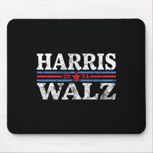 Waltz 2024 Election Kamala Harris Tim Waltz 2024 2 Mouse Pad