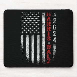 Waltz 2024 Election Kamala Harris Tim Waltz 2024 2 Mouse Pad