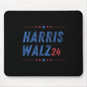 Waltz 2024 Election Kamala Harris Tim Waltz 2024 2 Mouse Pad