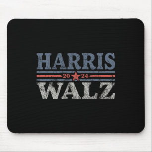 Waltz 2024 Election Kamala Harris Tim Waltz 2024 4 Mouse Pad