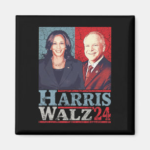 Waltz 2024 Election Kamala Harris Tim Waltz 2024 5 Magnet