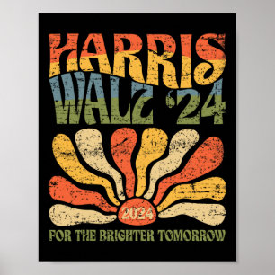 Waltz 2024 Election Kamala Harris Tim Waltz 2024 5 Poster
