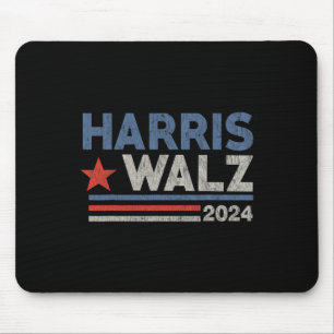 Waltz 2024 Election Kamala Harris Tim Waltz  Mouse Pad