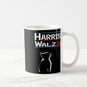 Waltz 2024 Walz President America Election Cat Coffee Mug