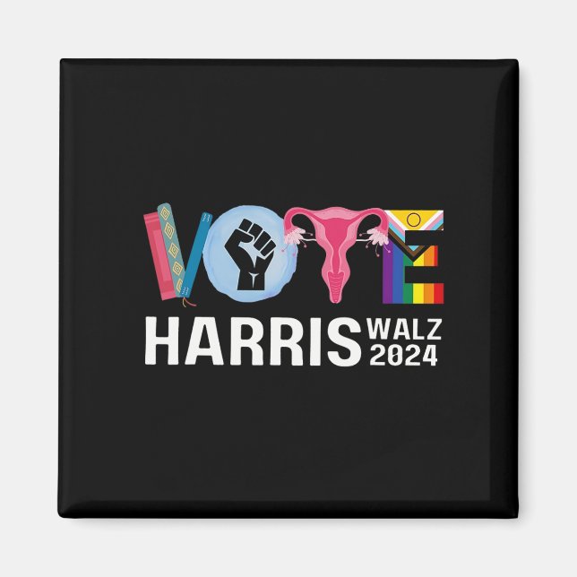 Waltz Shirt Banned Books Reproductive Lgbt Vote 20 Magnet (Front)