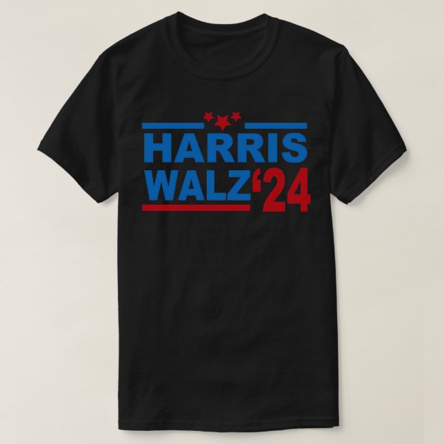 Walz 2024 campaign election design T-Shirt (Design Front)