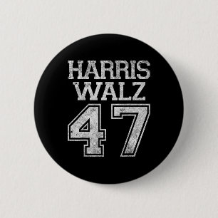 Walz 2024 Campaign For President Harris Waltz Vint 6 Cm Round Badge