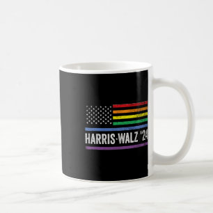 Walz 2024 Election Kamala Tim Waltz American Lgbt Coffee Mug