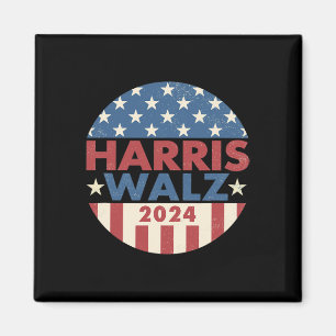 Walz 2024 Kamala Harris 2024 Tim Walz 2024 Usa Fla Magnet