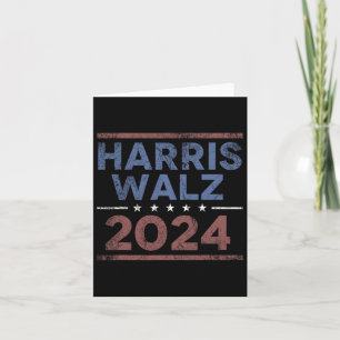 Walz 2024 - Kamala Harris Tim Walz 1  Card