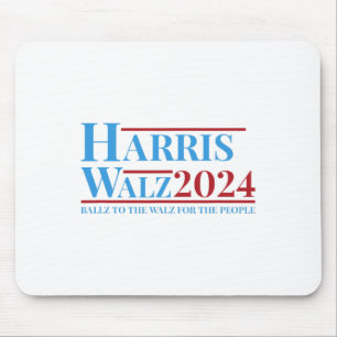 Walz 2024 Kamala Harris Tim Walz Campaign Funny Te Mouse Pad
