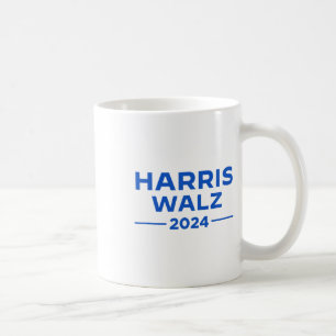 Walz 2024 President American Flag Kamala Harris Coffee Mug
