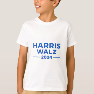 Walz 2024 President American Flag Kamala Harris  T-Shirt