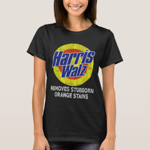 Walz 2024 Removes Stubborn Orange Stains Humourous T-Shirt
