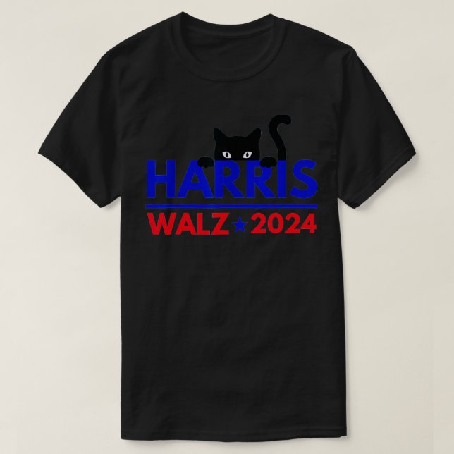 walz 2024 Tapestry T-Shirt (Design Front)