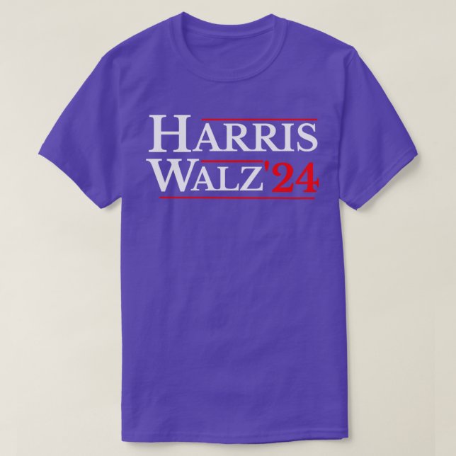 Walz 2024 Tim Walz Kamala 2024 Kamala Walz TShirt (Design Front)