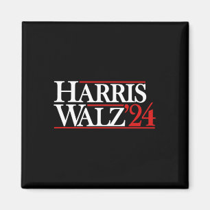Walz 24 President Kamala 2024 Magnet