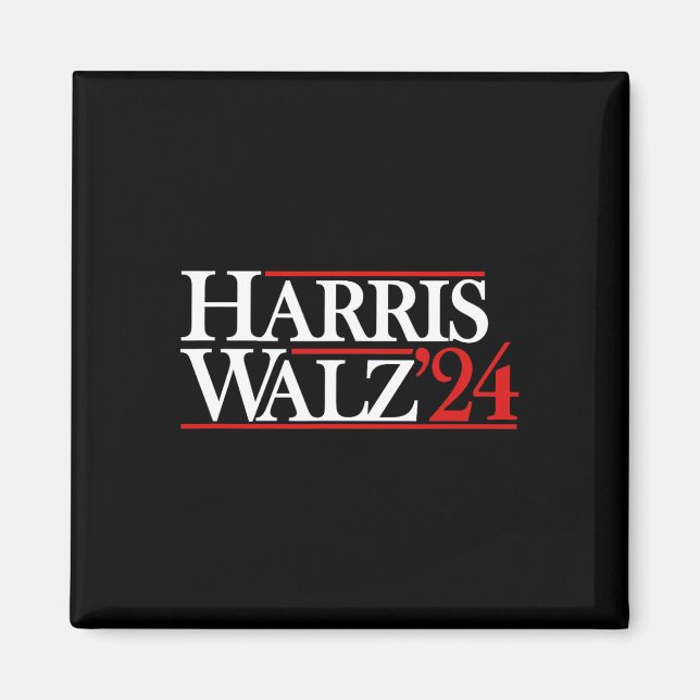Walz 24 President Kamala 2024  Magnet (Front)