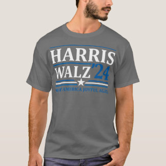 Walz Joyful Again 2024 Campaign Souvenir TShirt 2