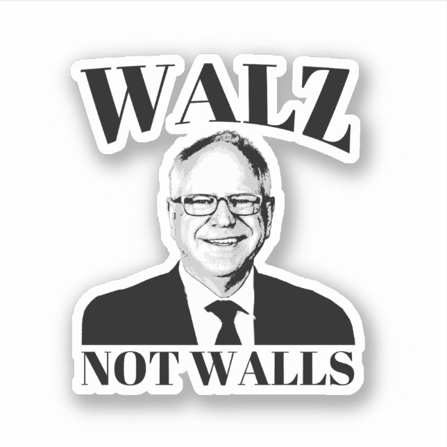 Walz not Walls (Front)