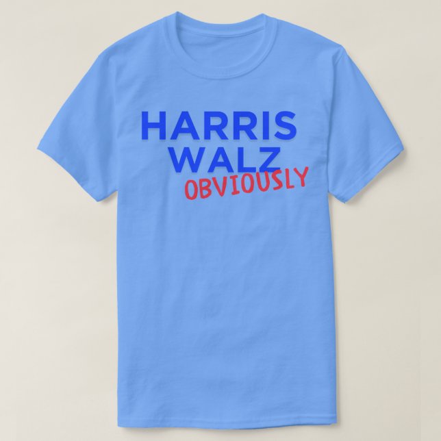 Walz Obviously TShirt (Design Front)