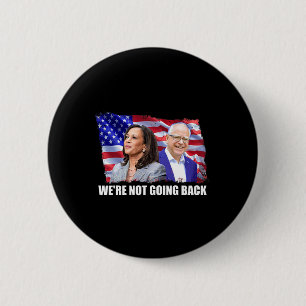 WAlzheimer 2024 Kamala Harris First Female Preside 6 Cm Round Badge