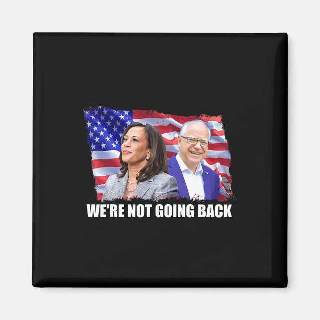 WAlzheimer 2024 Kamala Harris First Female Preside Magnet (Front)