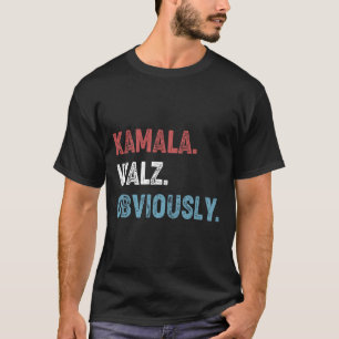 WAlzheimer Obviously 2024 Harris Waltz 2024 Electi T-Shirt