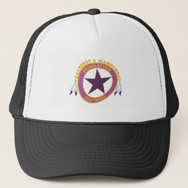 Wampanoag Tribe Flag Hat (Front)