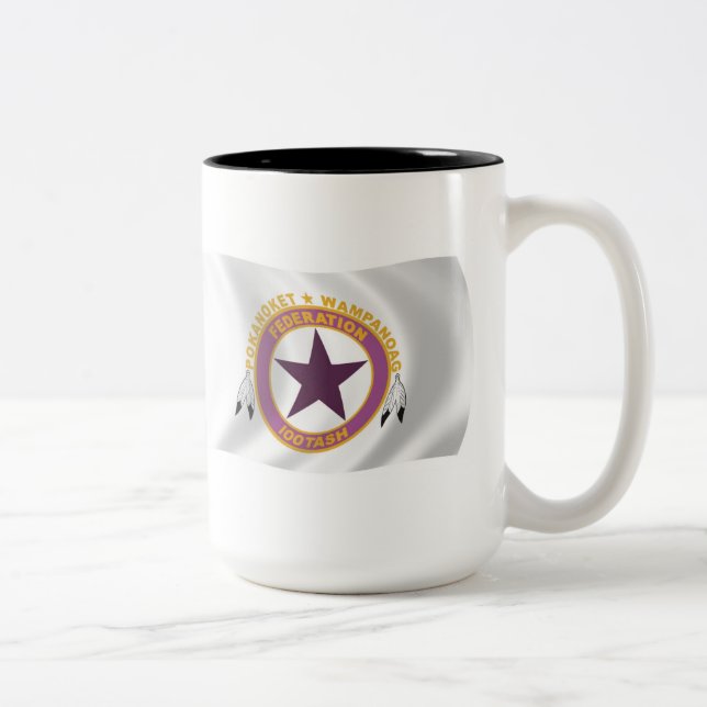 Wampanoag Tribe Flag Mug (Right)