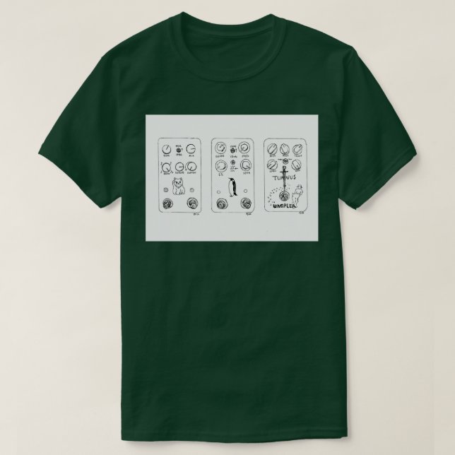 Wampler JHS Pedals T-Shirt (Design Front)