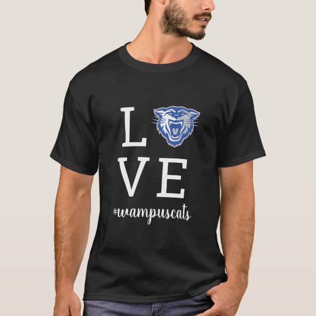 Wampus Cat Love 2 T-Shirt (Front)