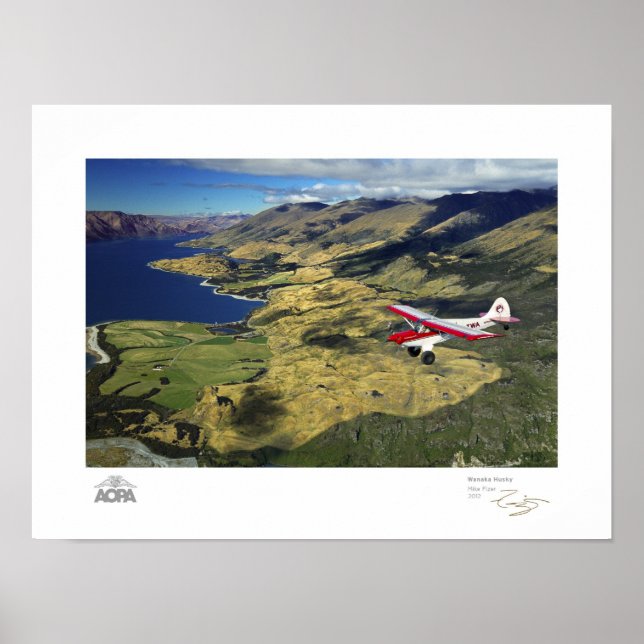 Wanaka Husky Gallery Poster (Front)